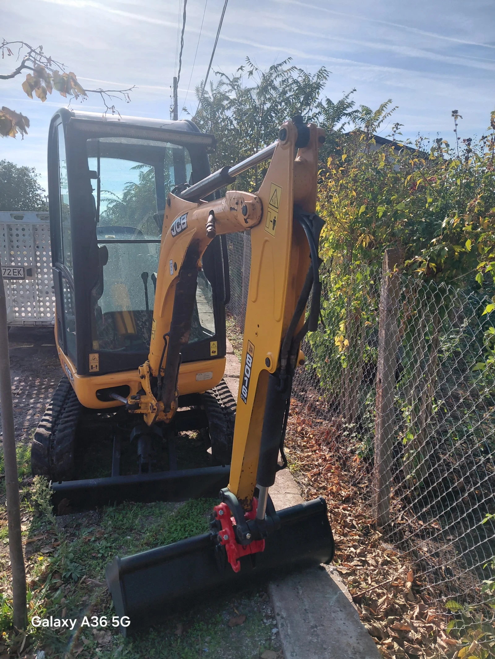 Багер JCB 8016, снимка 2 - Индустриална техника - 56638372