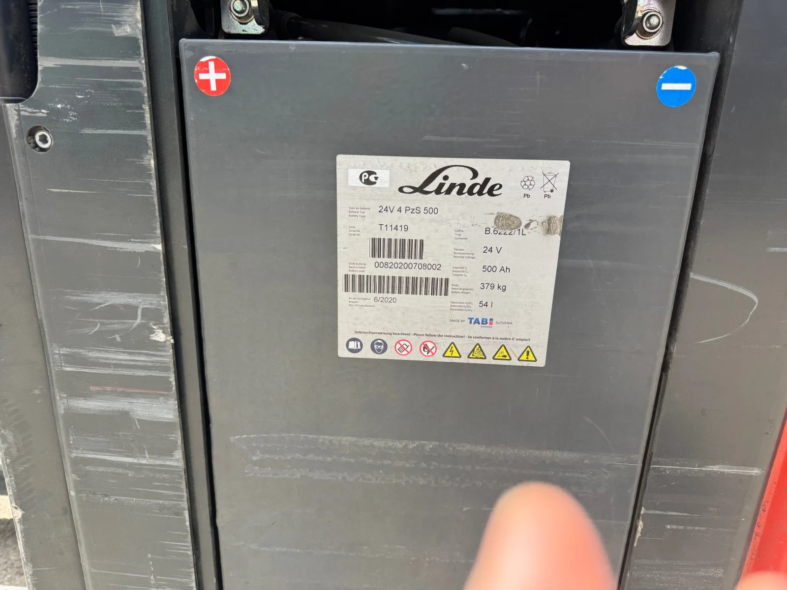 Електрокар Linde D12 SP стакер, снимка 8 - Индустриална техника - 54897705