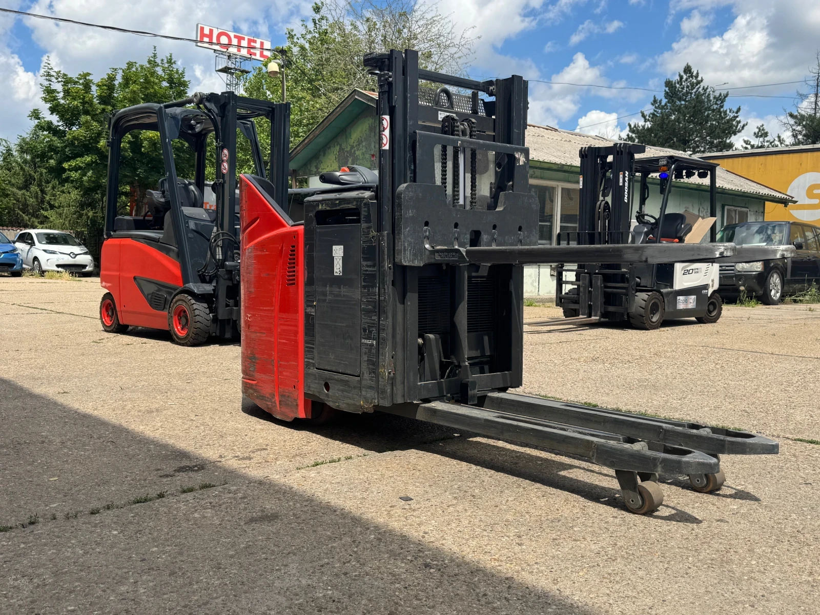 Електрокар Linde D12 SP стакер, снимка 3 - Индустриална техника - 54897705