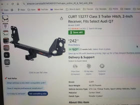  Задна Греда с Теглич Ауди Q7, снимка 5 - Части - 53458226