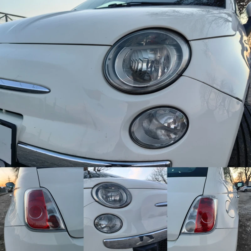 Fiat 500 1.3 ДИЗЕЛ 75 К.С. ! LOUNGE! КАТО НОВА!!!, снимка 13 - Автомобили и джипове - 49214088