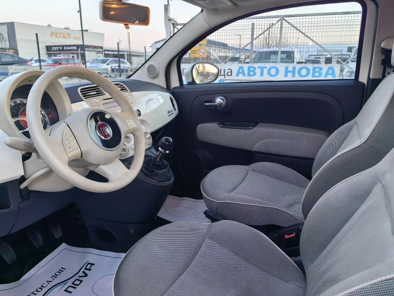 Fiat 500 1.3 ДИЗЕЛ 75 К.С. ! LOUNGE! КАТО НОВА!!!, снимка 8 - Автомобили и джипове - 49214088