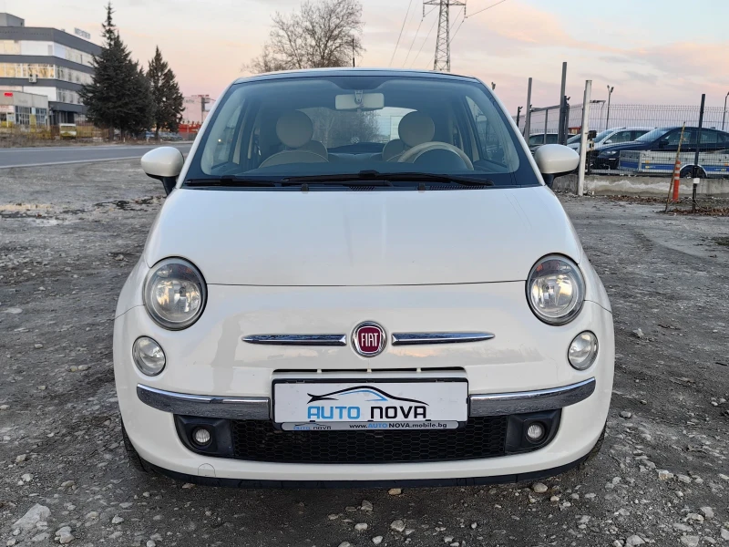 Fiat 500 1.3 ДИЗЕЛ 75 К.С. ! LOUNGE! КАТО НОВА!!!, снимка 2 - Автомобили и джипове - 49214088