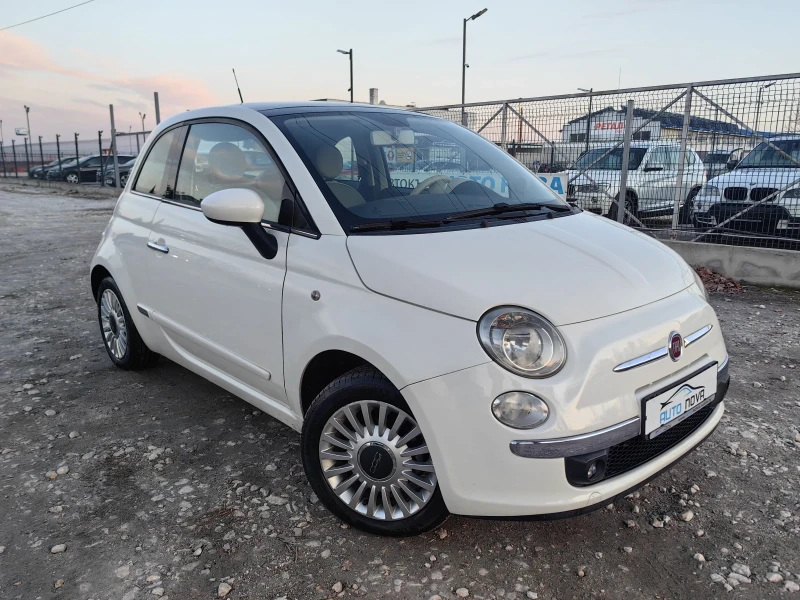 Fiat 500 1.3 ДИЗЕЛ 75 К.С. ! LOUNGE! КАТО НОВА!!!, снимка 1 - Автомобили и джипове - 49214088