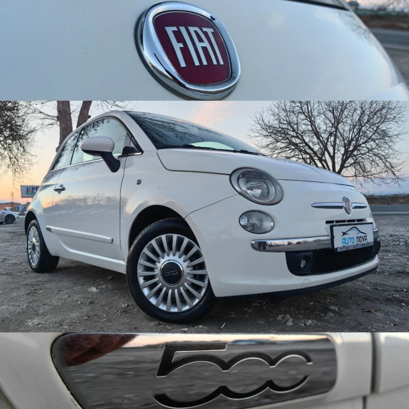 Fiat 500 1.3 ДИЗЕЛ 75 К.С. ! LOUNGE! КАТО НОВА!!!, снимка 15 - Автомобили и джипове - 49214088