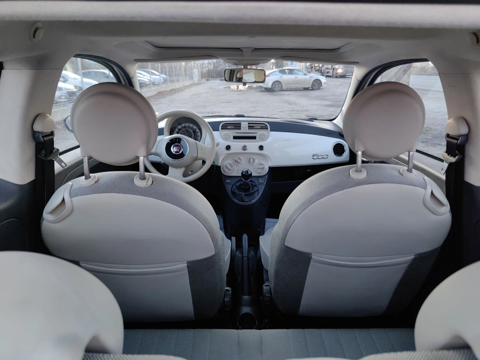 Fiat 500 1.3 ДИЗЕЛ 75 К.С. ! LOUNGE! КАТО НОВА!!! | Mobile.bg — изображение 11