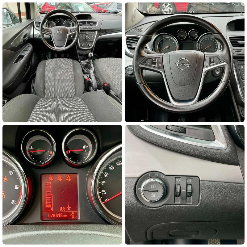 Opel Mokka 1.7D 131HP 76616КМ, снимка 12 - Автомобили и джипове - 47554479