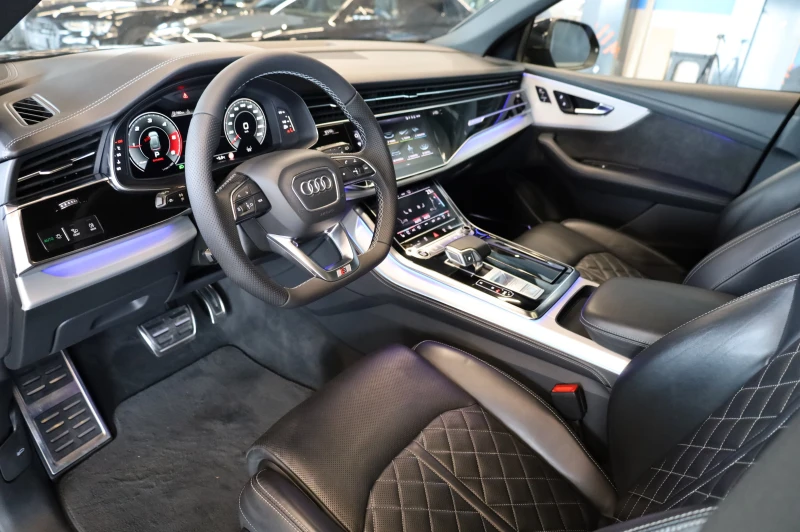 Audi Q8 3XS-LINE* RS* HD MATRIX LIGHTS* PANO* 360* , снимка 10 - Автомобили и джипове - 53054604