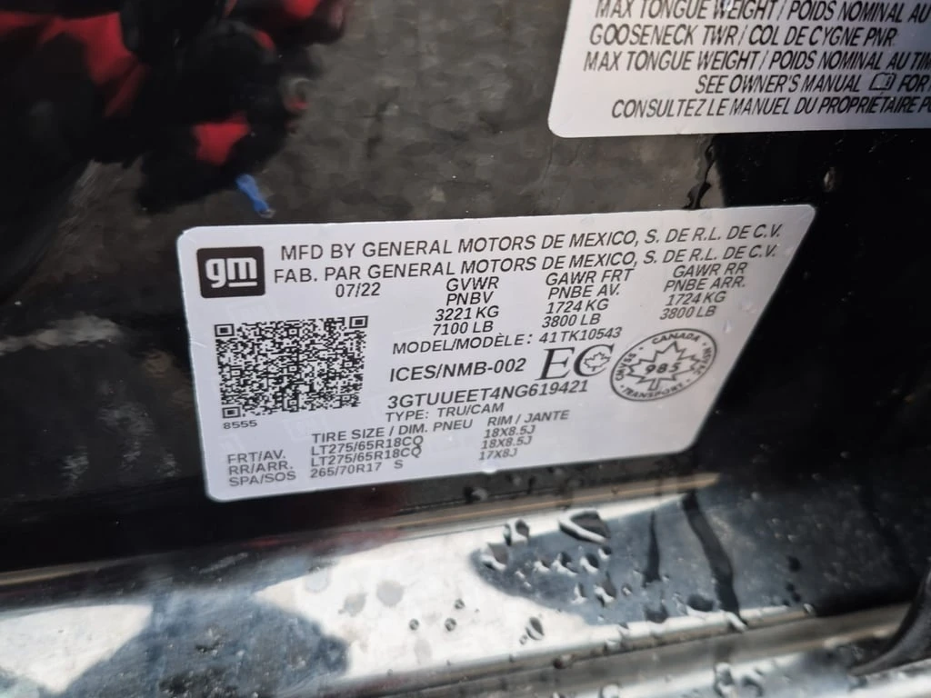 Gmc Sierra * AT4 * CARFAX * БЕЗ ПЪРВОНАЧАЛНА ВНОСКА - изображение 10