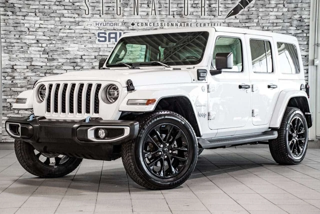 Jeep Wrangler * Unlimited Sahara 4XE * CARFAX * ЦЕНА ДО БГ