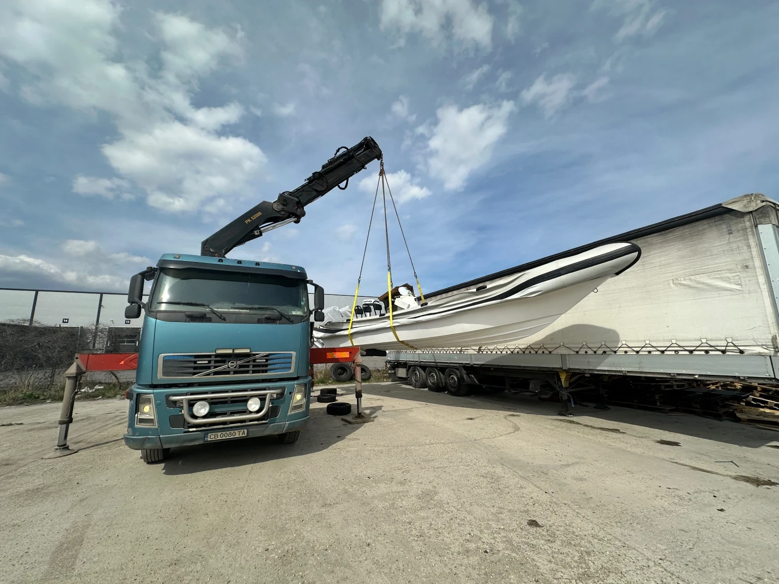 Volvo Fh 12 Palfinger 52000  28метра