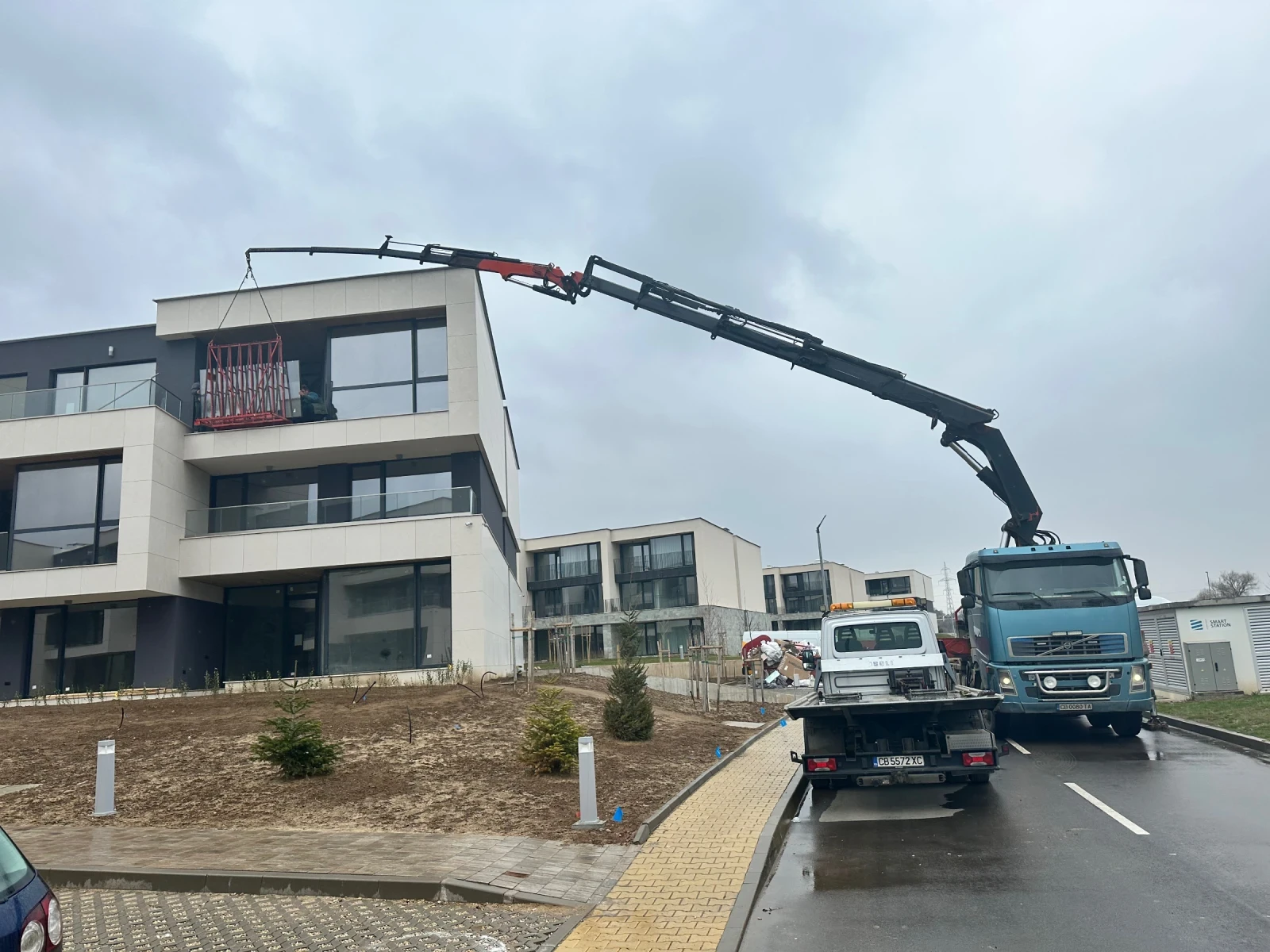 Volvo Fh 12 Palfinger 52000  28метра, снимка 3 - Камиони - 54198753