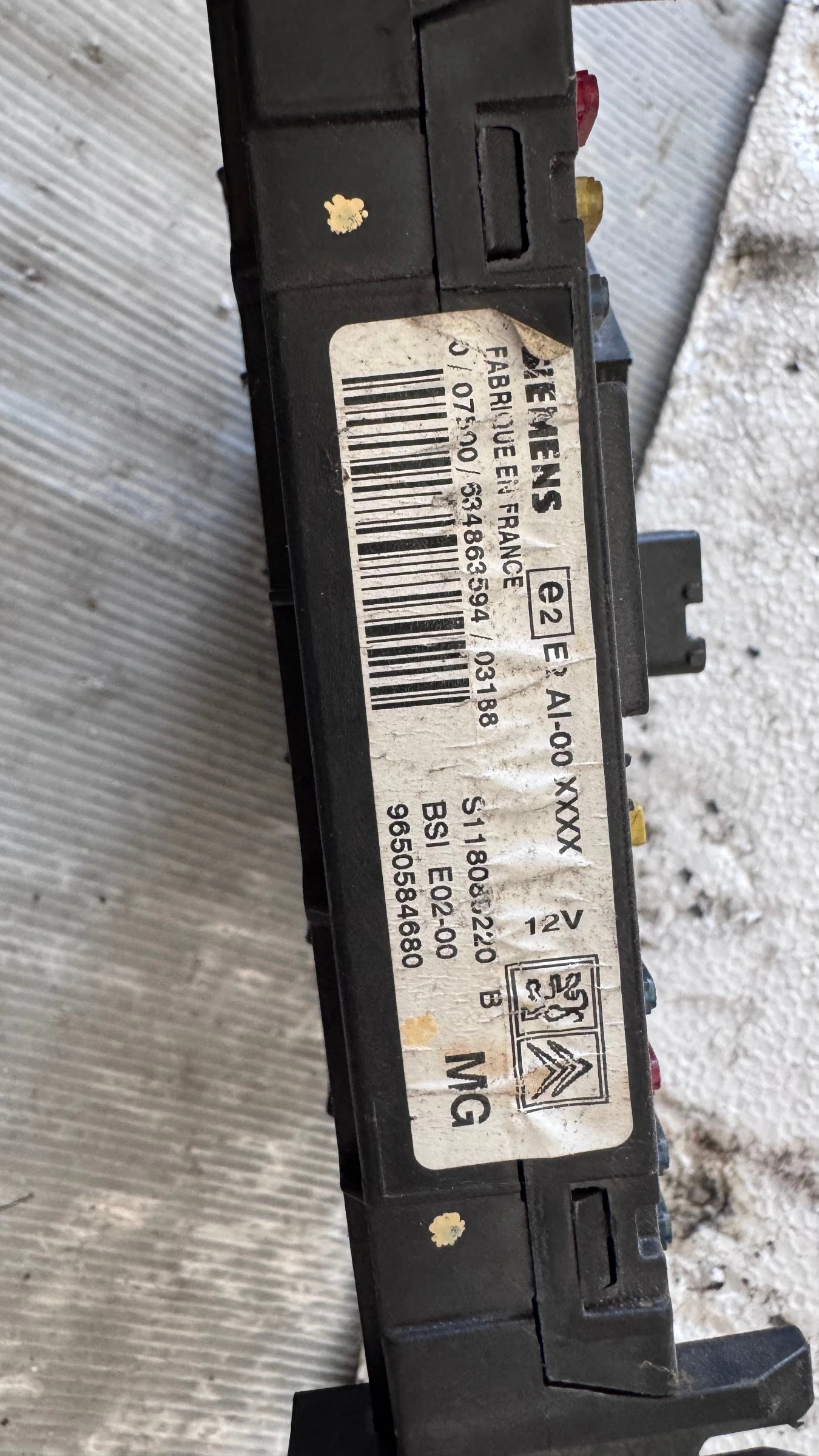   (  BSI / BSM )  Peugeot 206 - 9650584680 | Mobile.bg   2