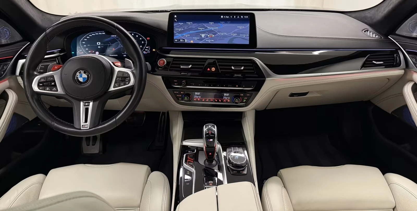 BMW M5 Competition LCI B/W, Massage, Carbon Ceramic, TV - изображение 6