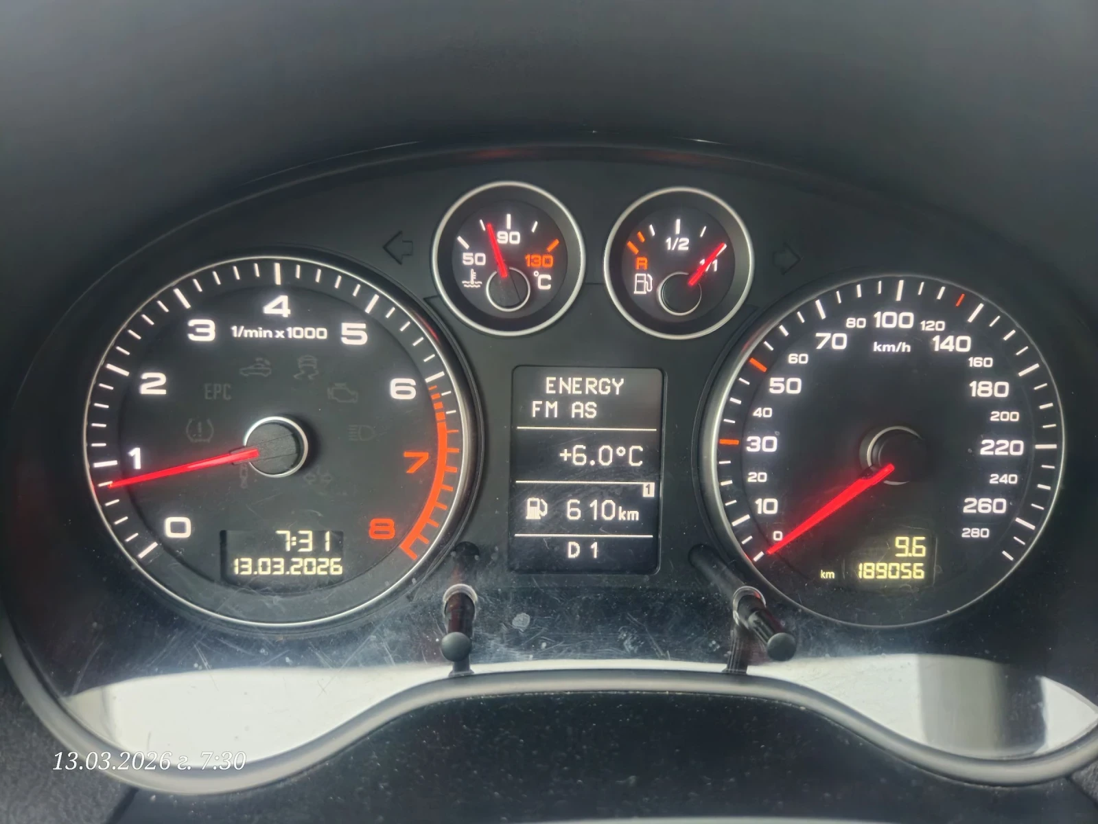 Audi A3 2.0TFSI quattro , снимка 8 - Автомобили и джипове - 53821128