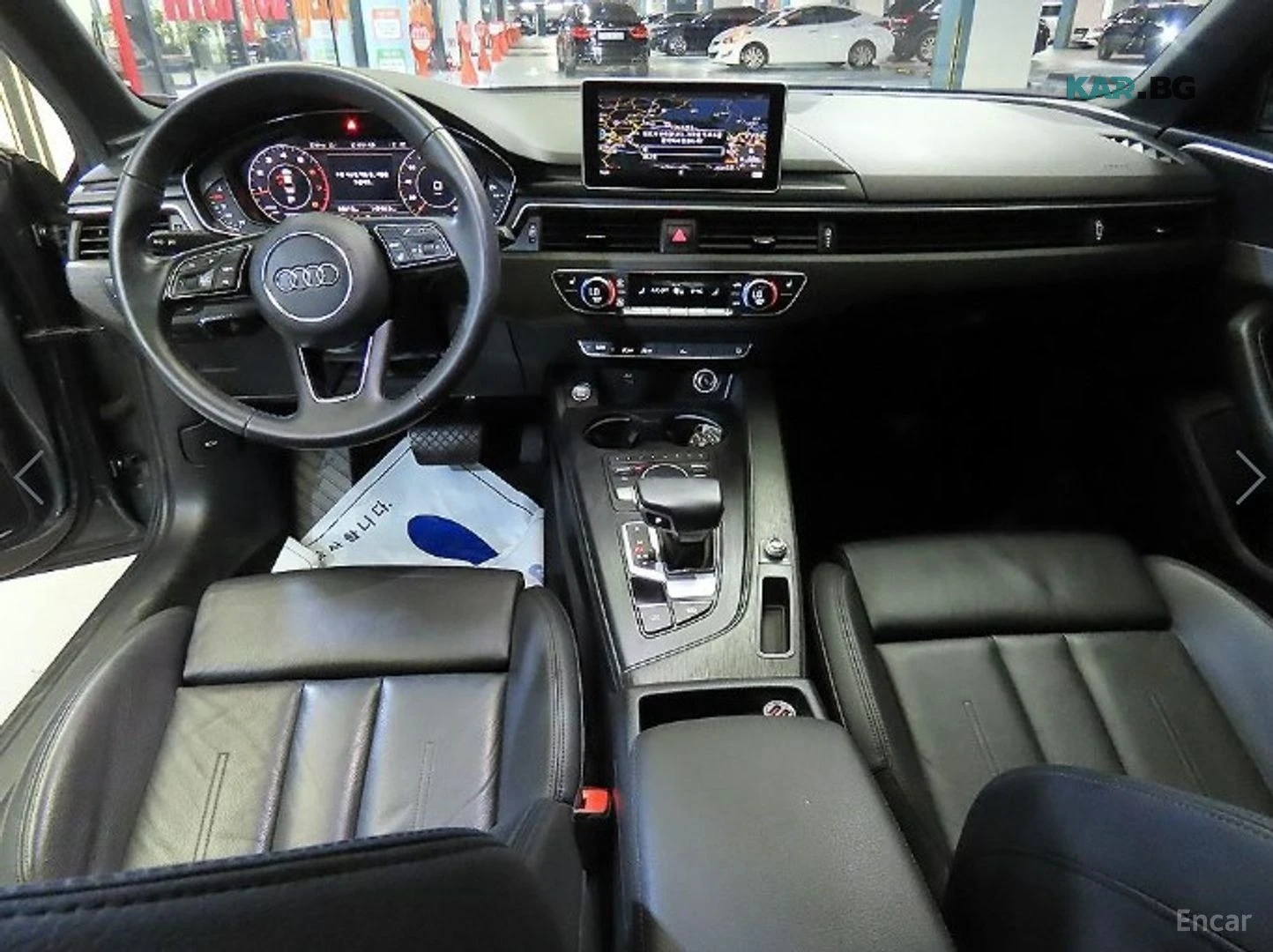 Audi A4 40 TFSI PREMIUM* КОЖА* ПОДГРЕВ* НАВИ* ПАНО* КАМЕРА, снимка 9 - Автомобили и джипове - 56011535
