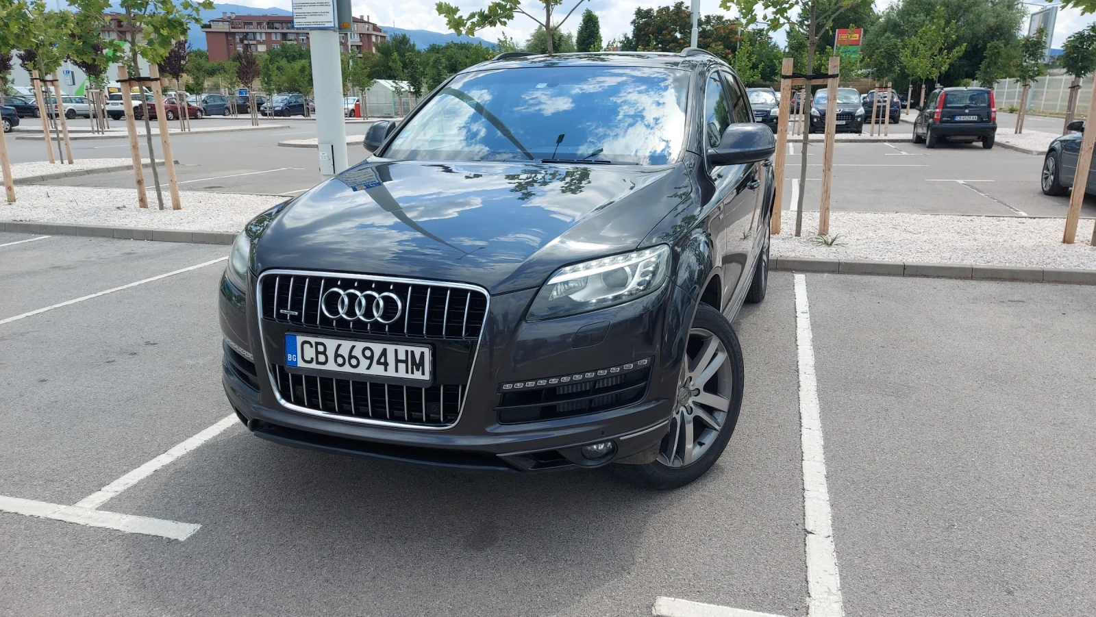 Audi Q7 3.0tdi, Led, NAVI, кожа, 8g-tronic, 245к.с, 6м.