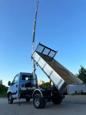 Iveco 35c18 Самосвал+ кран, снимка 15