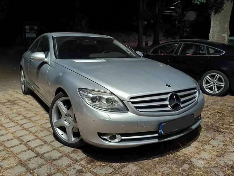 Mercedes-Benz CL 500 #СОБСТВЕНИК#РЕАЛНИ КИЛОМЕТРИ#АГУ#