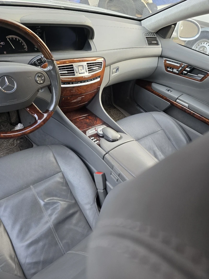 Mercedes-Benz CL 500 #СОБСТВЕНИК#РЕАЛНИ КИЛОМЕТРИ#АГУ#, снимка 9 - Автомобили и джипове - 52428493