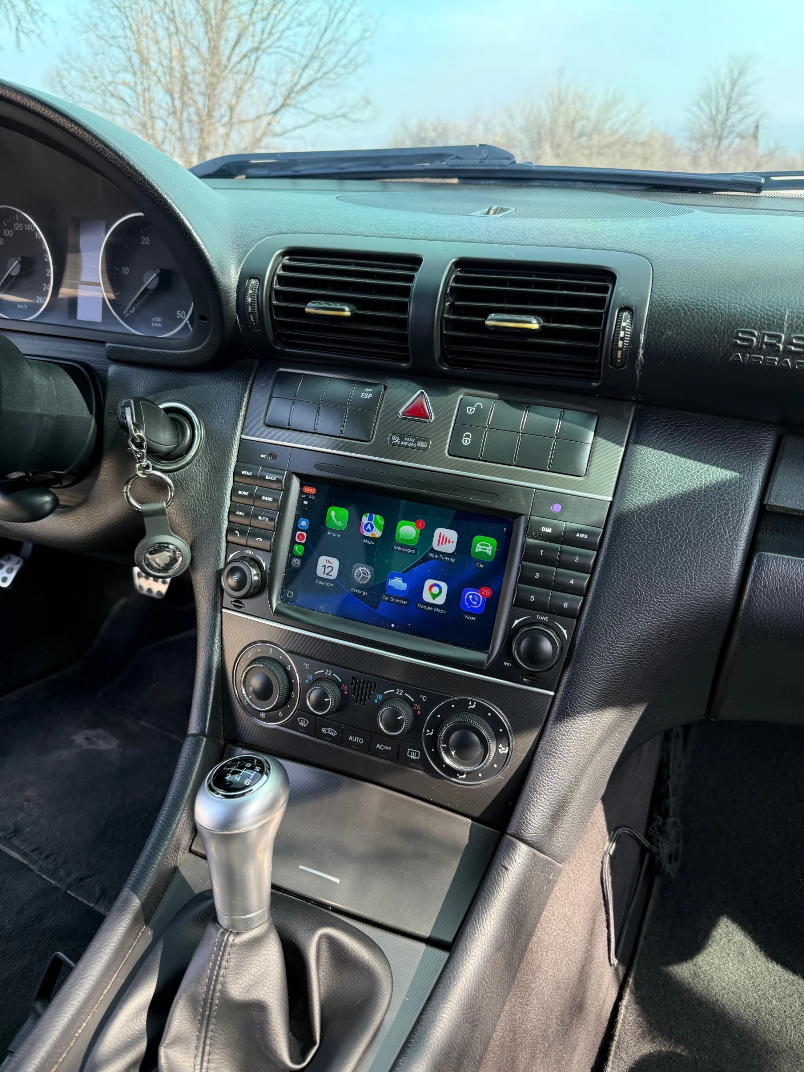 Mercedes-Benz C 220 2.2CDI, снимка 8 - Автомобили и джипове - 53816074