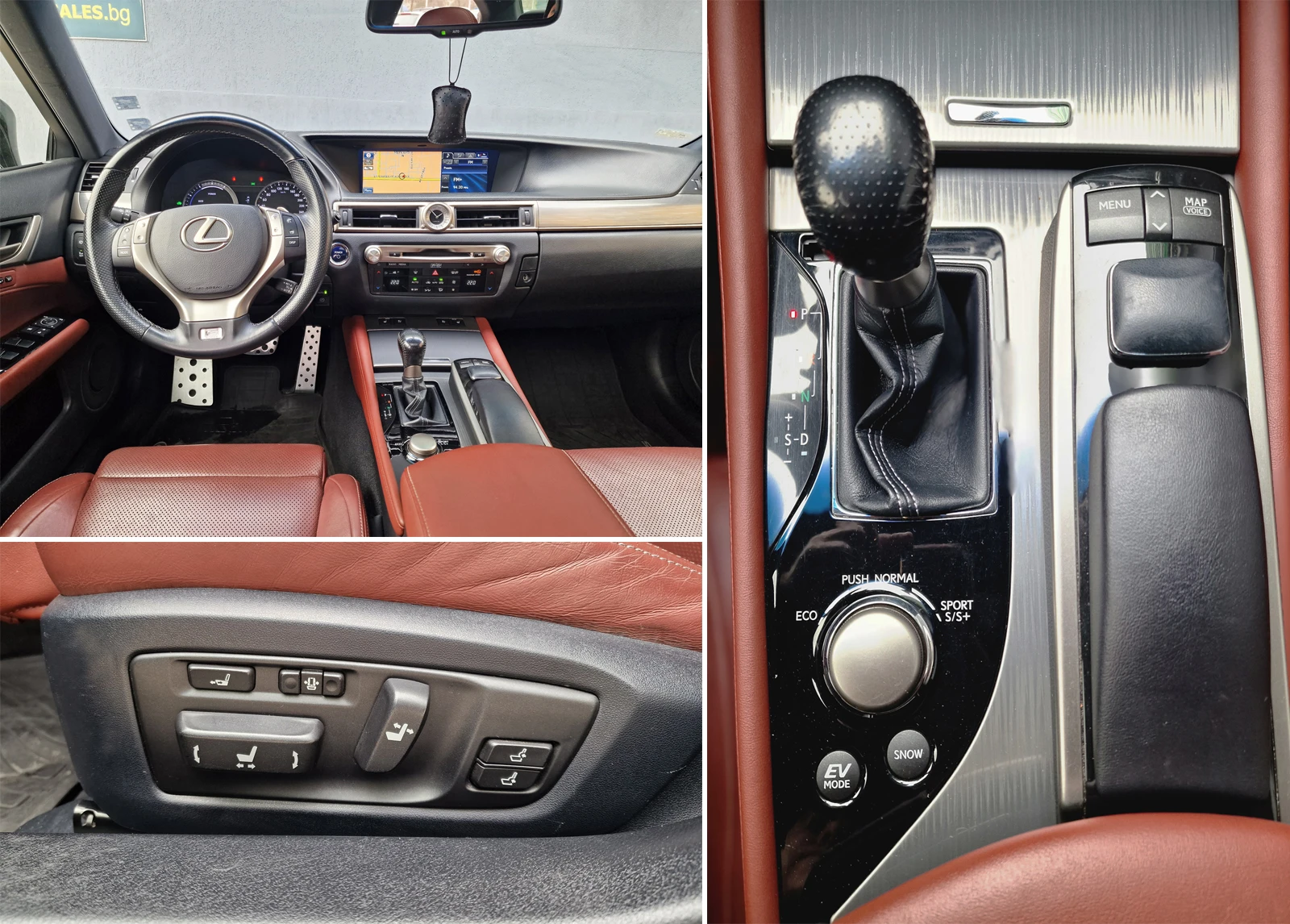 Lexus GS 450h F-SPORT от Бълагрия, снимка 14 - Автомобили и джипове - 53821928