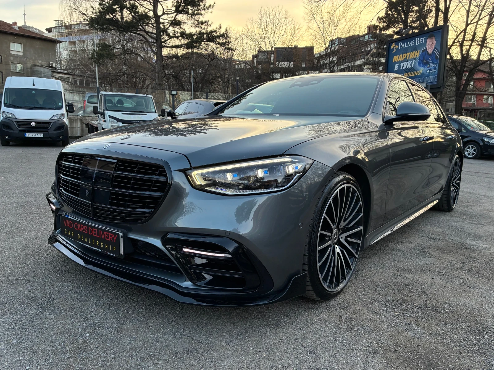 Mercedes-Benz S 400 D/Long/BRABUS/4-Matic/Burmester/Panorama/Full  | Auto.bg — изображение 1