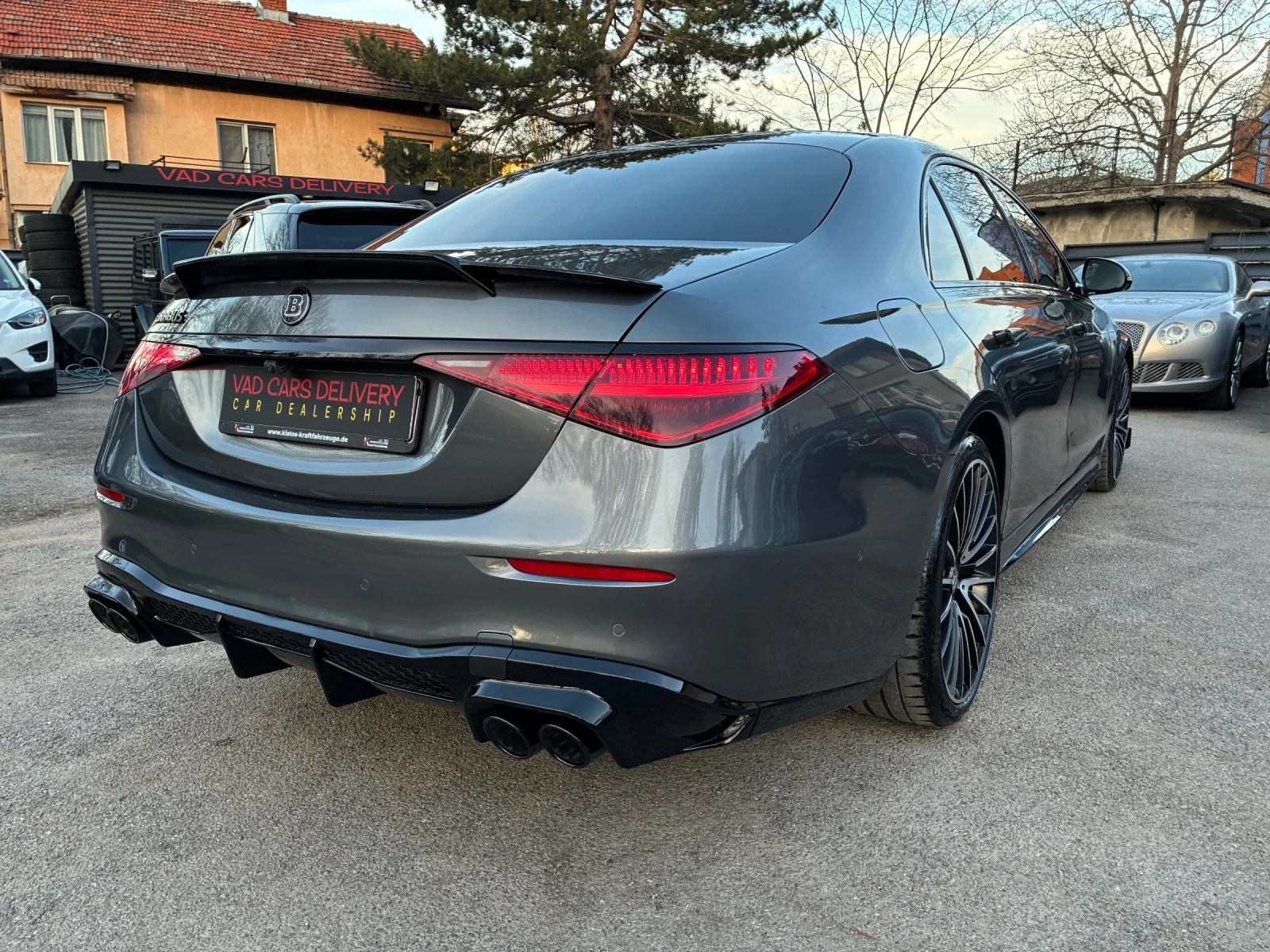 Mercedes-Benz S 400 D/Long/BRABUS/4-Matic/Burmester/Panorama/Full , снимка 4 - Автомобили и джипове - 54086710