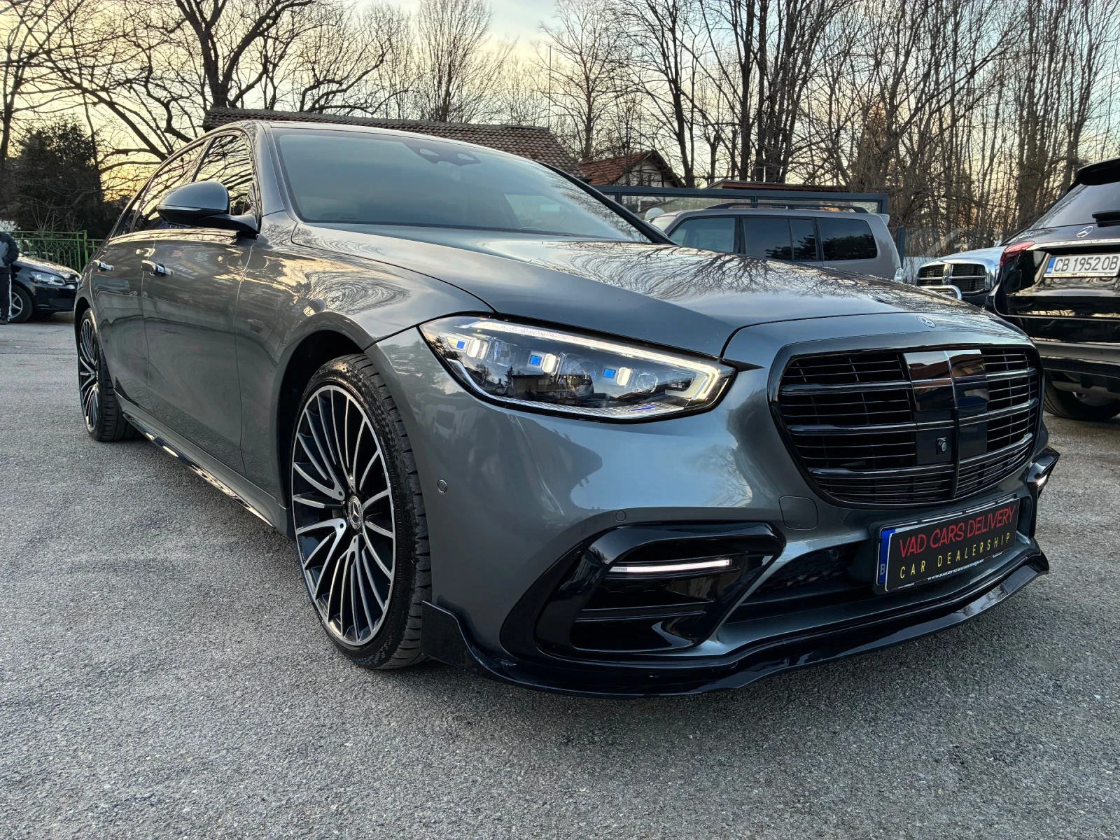 Mercedes-Benz S 400 D/Long/BRABUS/4-Matic/Burmester/Panorama/Full , снимка 2 - Автомобили и джипове - 54086710