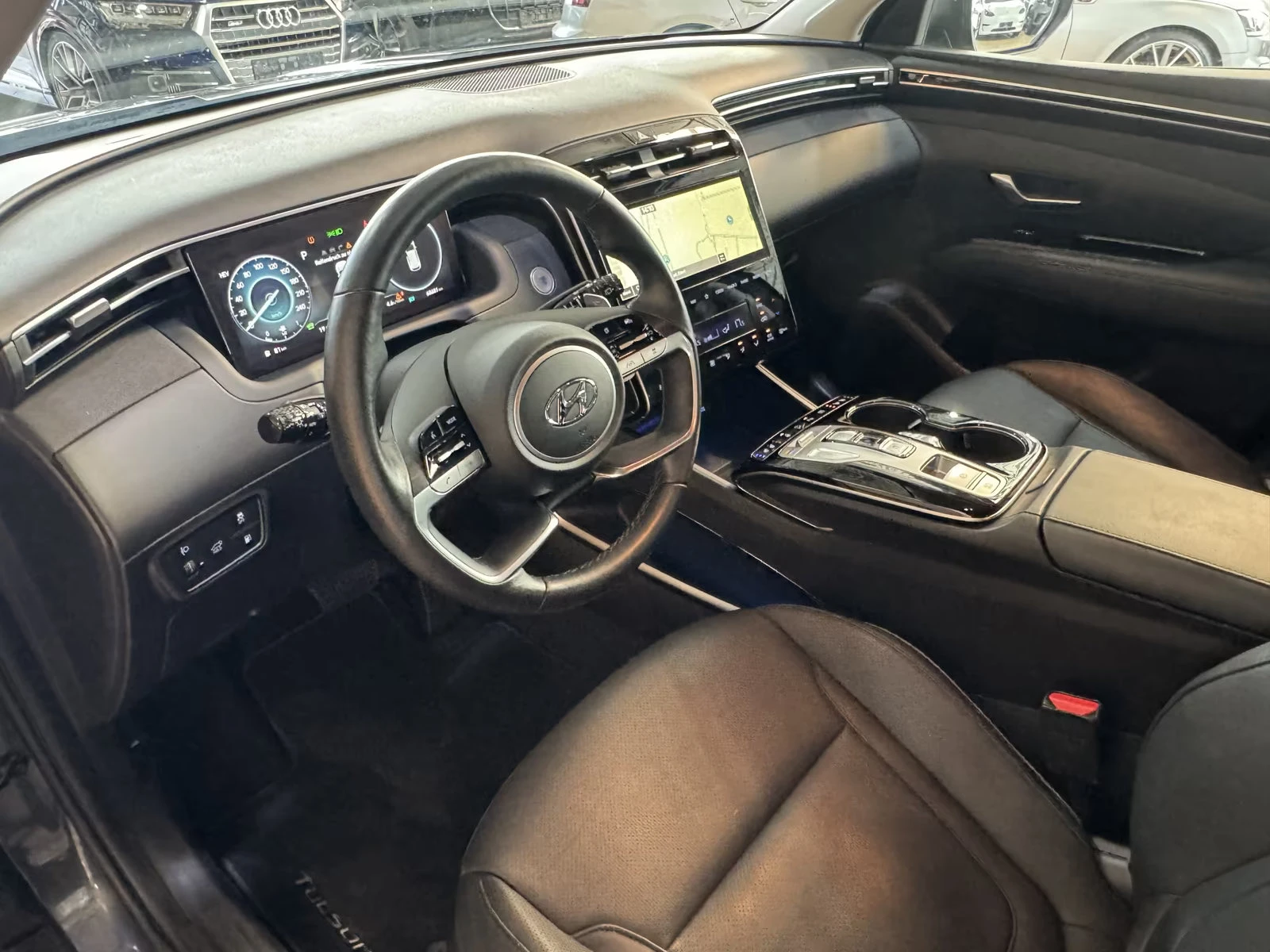 Hyundai Tucson 1.6PHEV/265HP/4X4/360/LED/ACC/172z, снимка 7 - Автомобили и джипове - 53877842