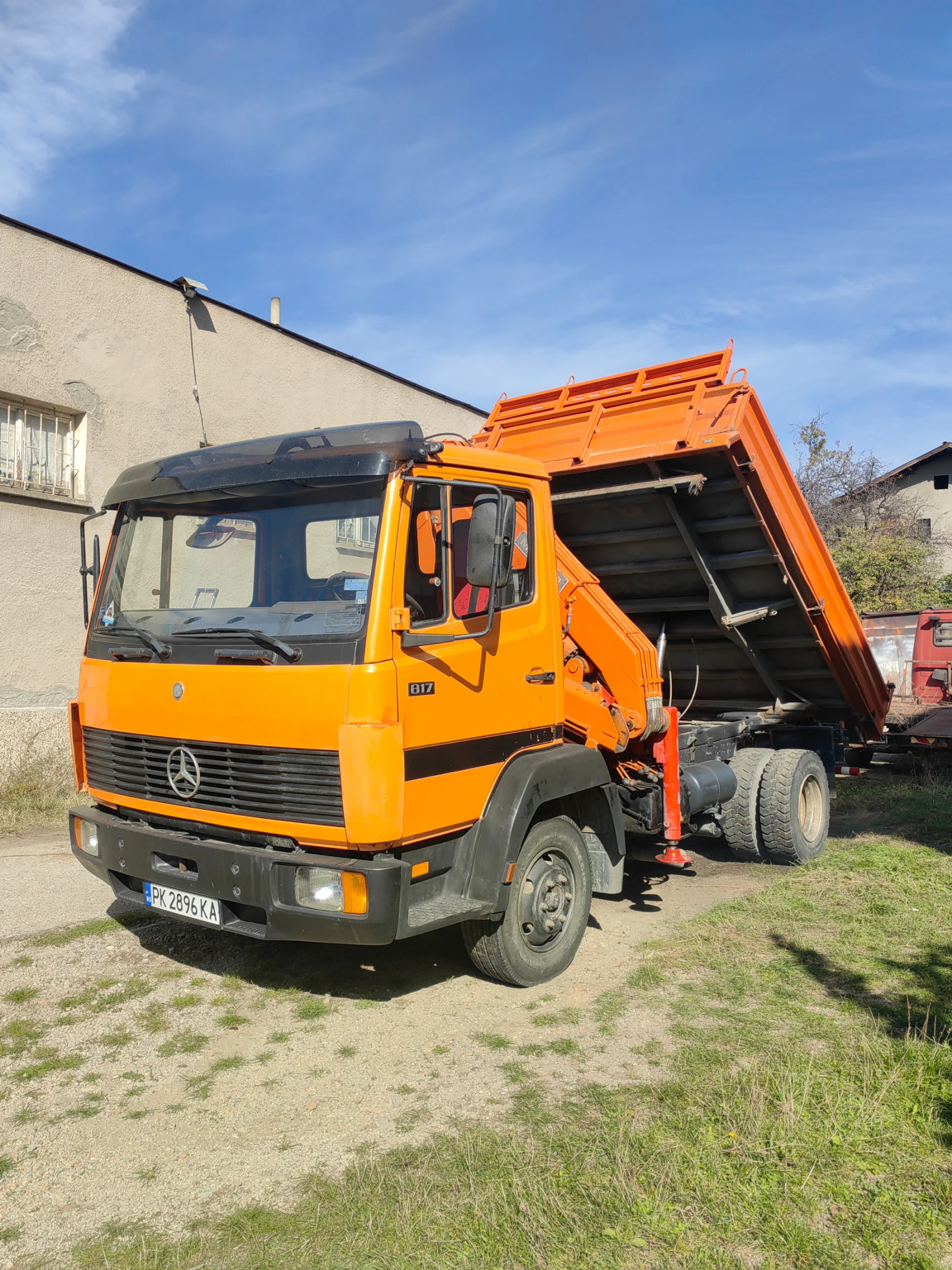 Mercedes-Benz 817 Meiller Kipper - изображение 7