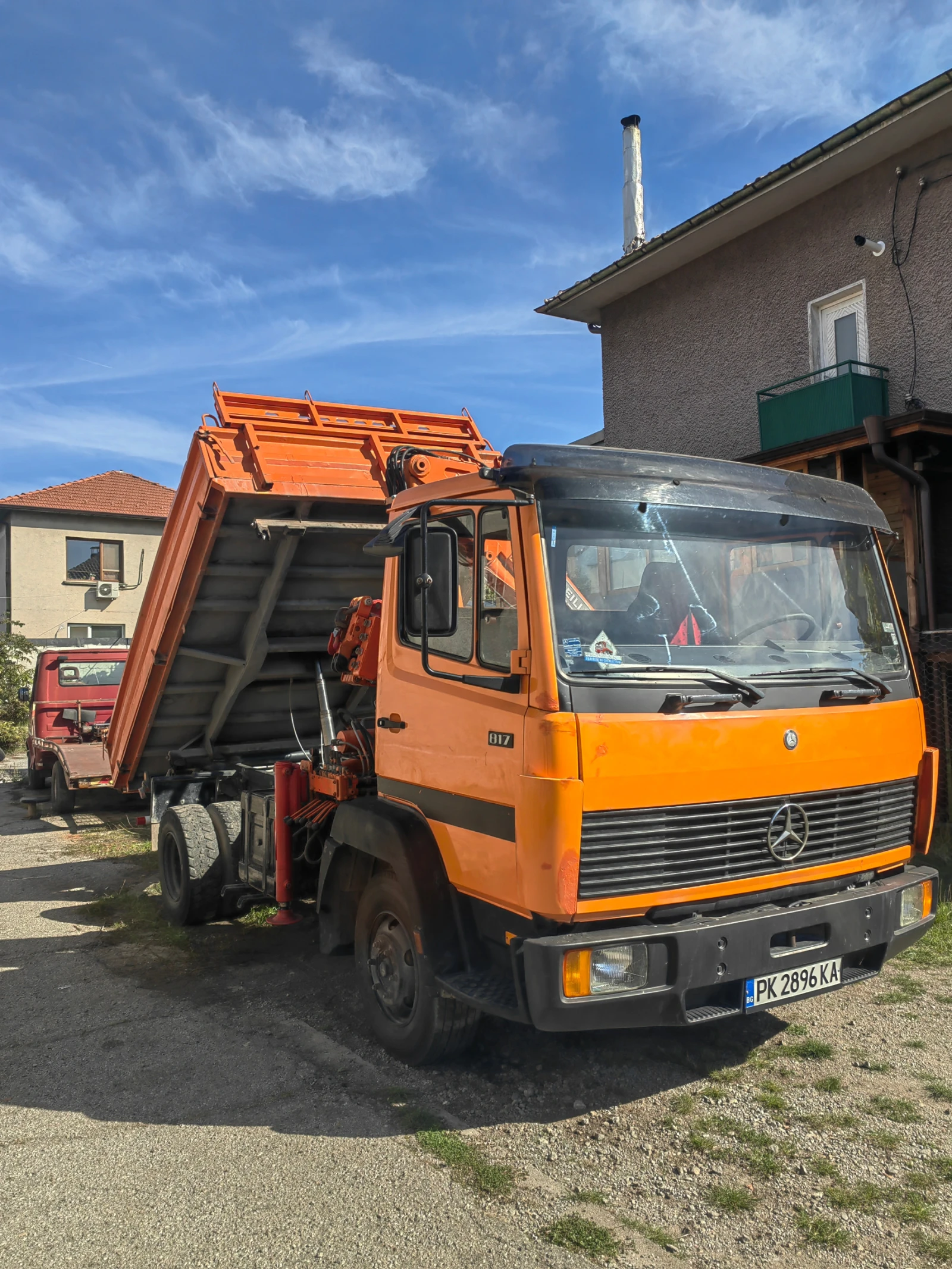 Mercedes-Benz 817 Meiller Kipper - изображение 8