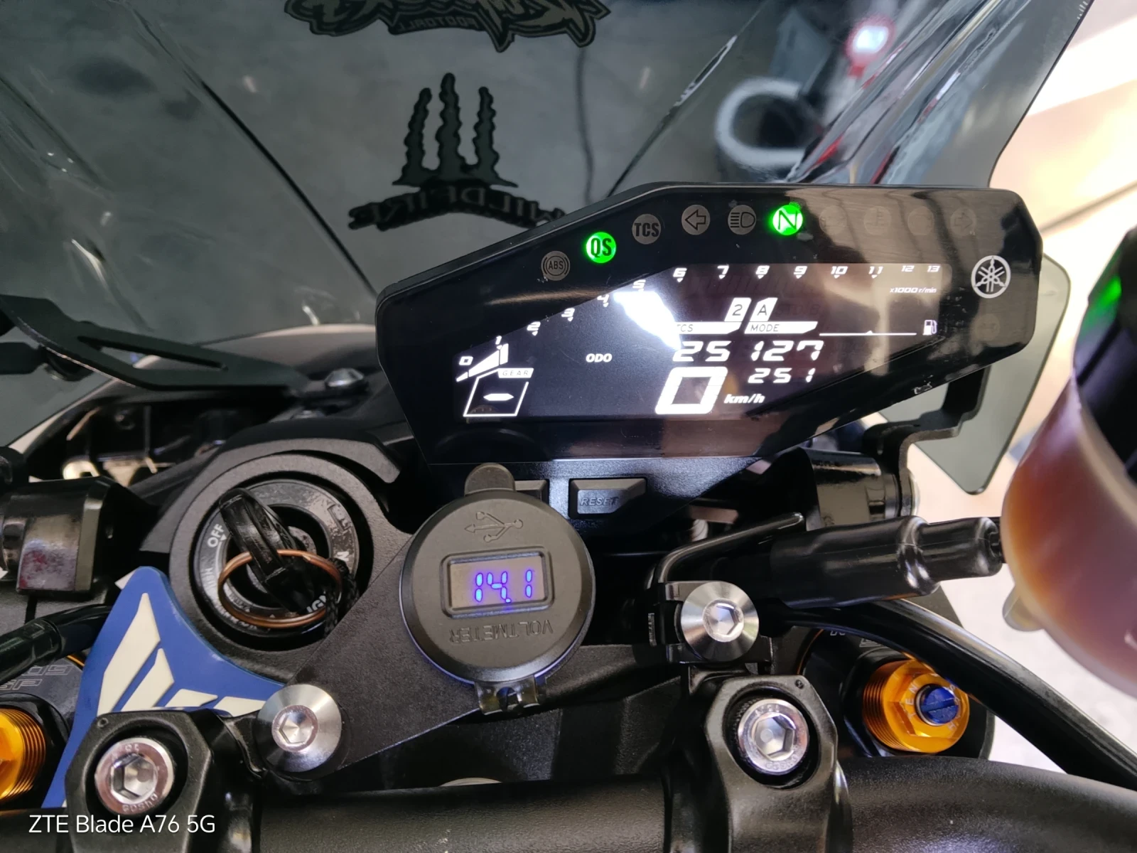 Yamaha Mt-09 ABS TC LED , снимка 9 - Мотоциклети и мототехника - 55501521
