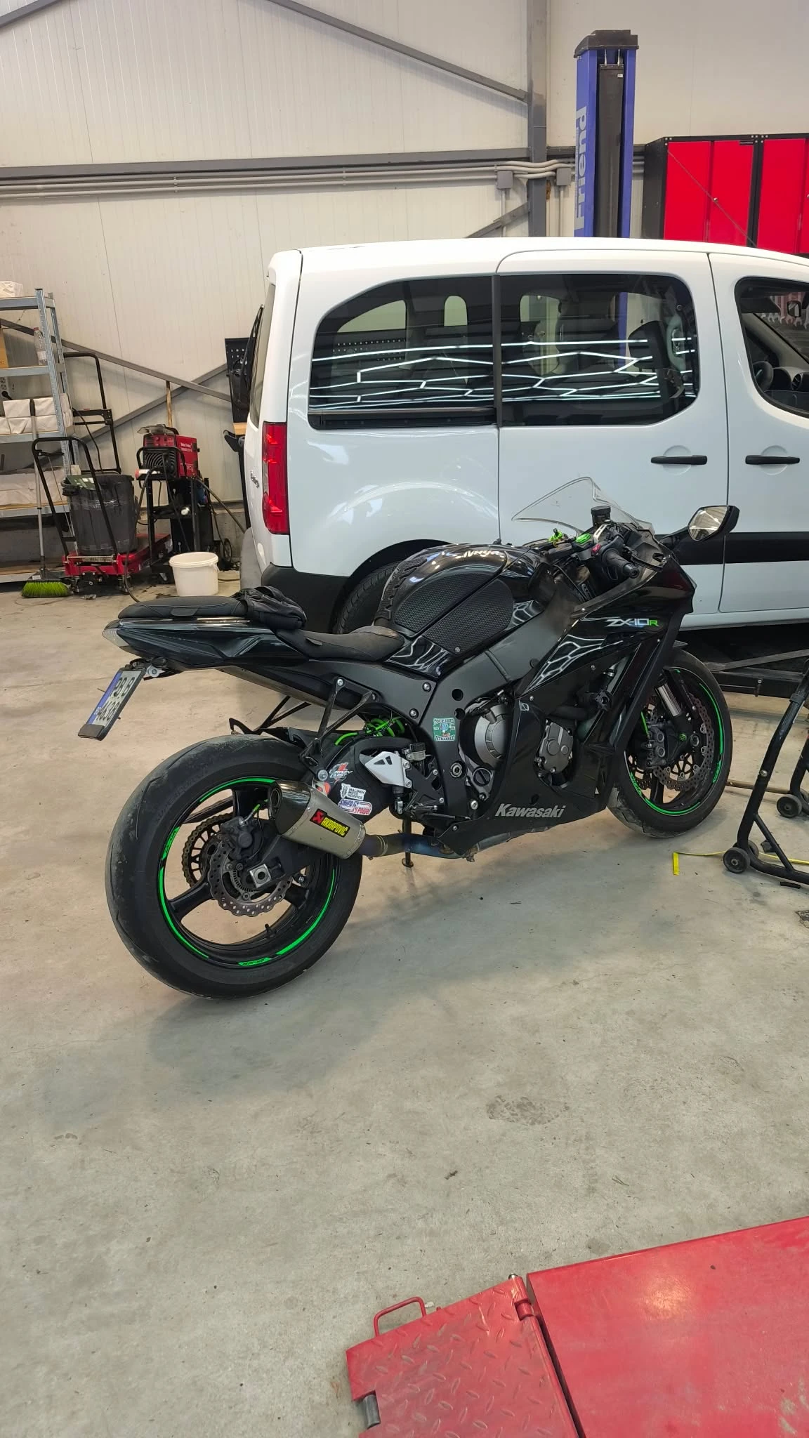 Kawasaki Zxr zx10r, снимка 4 - Мотоциклети и мототехника - 55679047