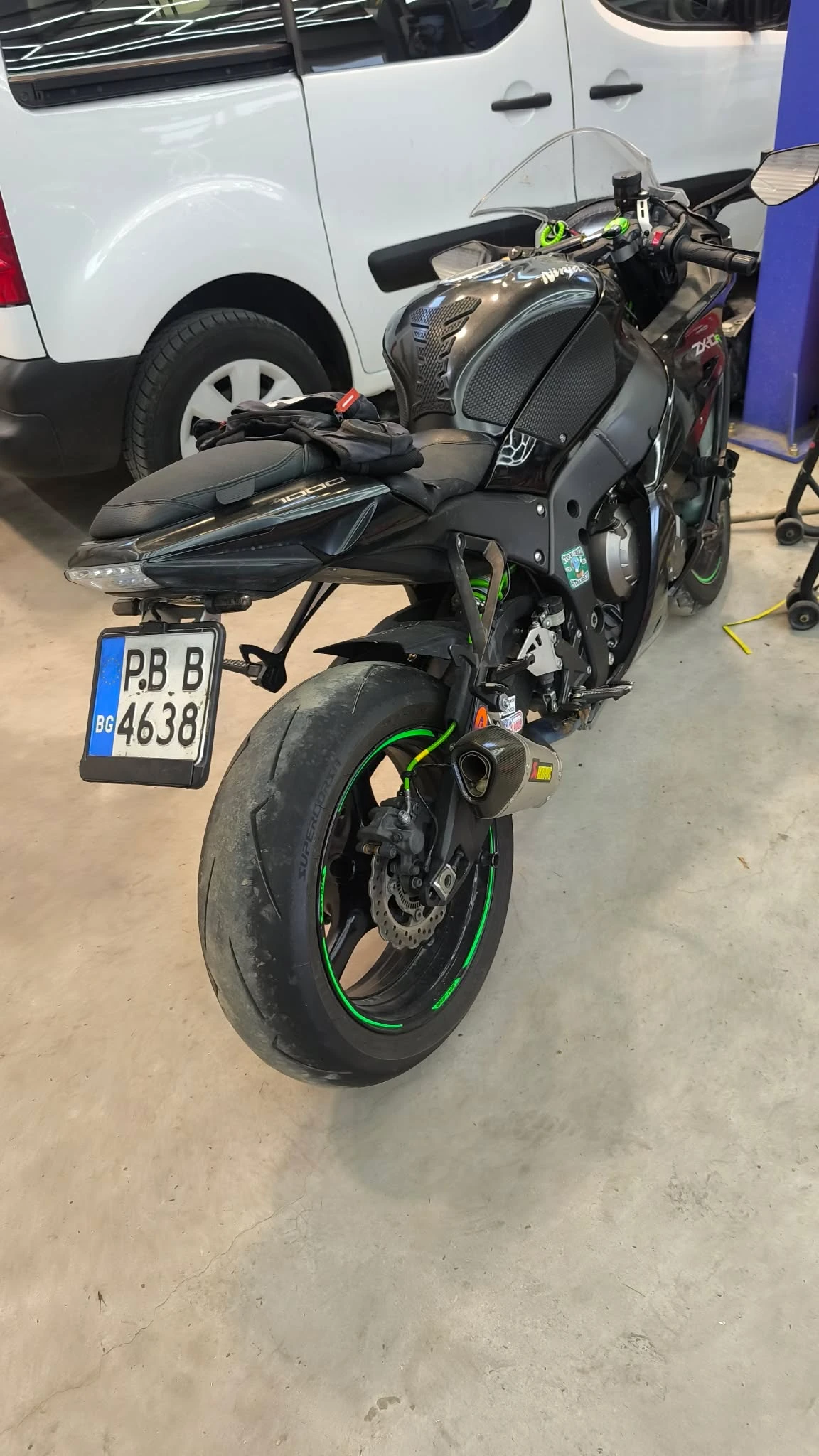 Kawasaki Zxr zx10r, снимка 5 - Мотоциклети и мототехника - 55679047