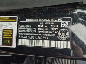 Mercedes-Benz C 43 AMG  CARFAX/CAMERA/ PANO/NAVI/LED/BURMESTER, снимка 14