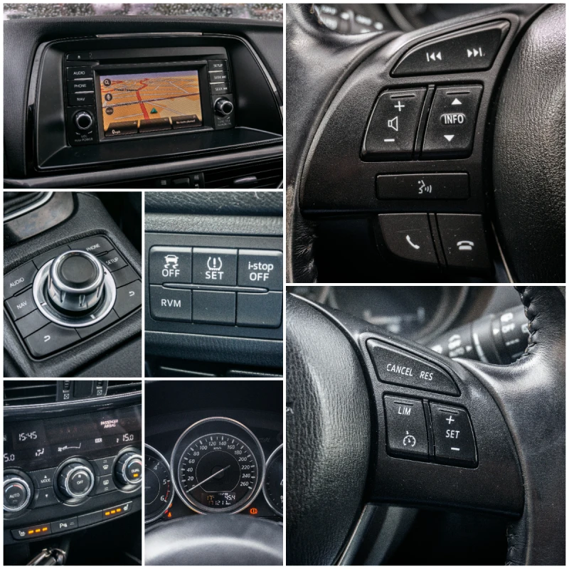 Mazda 6 2.2D МНОГО ДОБРО СЪСТОЯНИЕ!!!, снимка 12 - Автомобили и джипове - 51754471