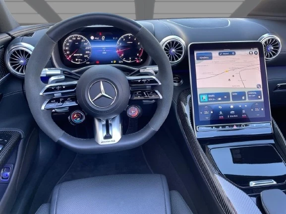 Mercedes-Benz SL 55 AMG 4Matic+ = Premium Plus = Гаранция, снимка 4 - Автомобили и джипове - 53189380