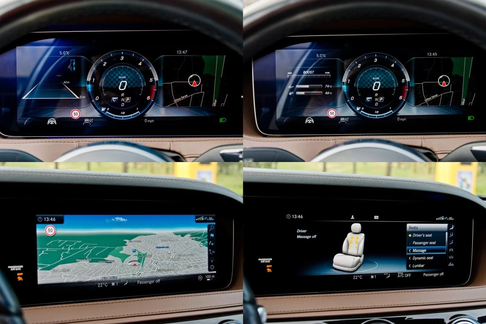 Mercedes-Benz S 350 DESIGNO, снимка 13 - Автомобили и джипове - 53781927