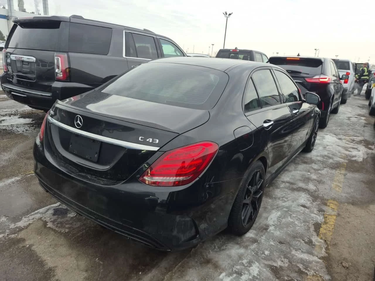 Mercedes-Benz C 43 AMG  CARFAX/CAMERA/ PANO/NAVI/LED/BURMESTER, снимка 3 - Автомобили и джипове - 53818196