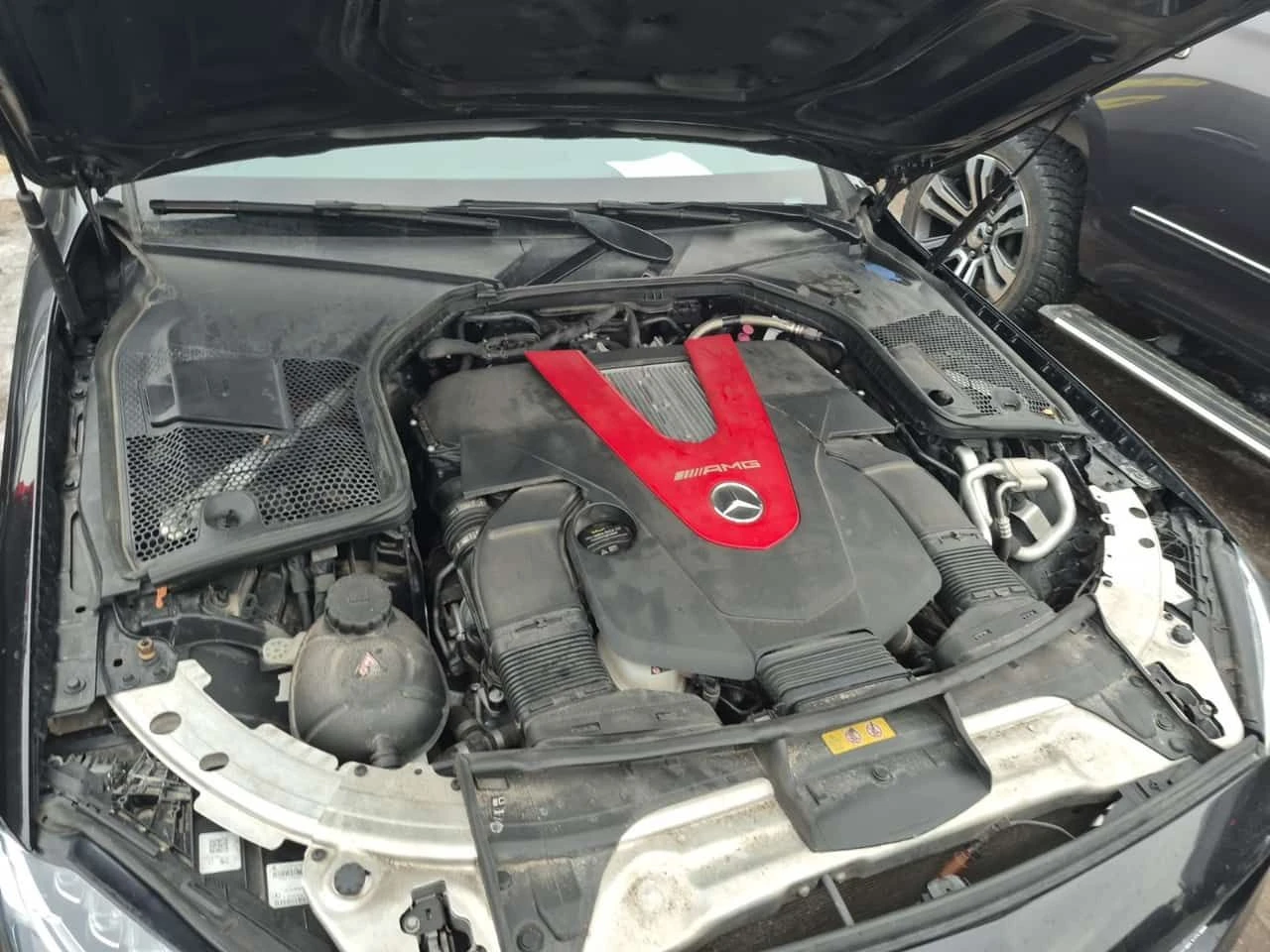 Mercedes-Benz C 43 AMG  CARFAX/CAMERA/ PANO/NAVI/LED/BURMESTER, снимка 16 - Автомобили и джипове - 53818196