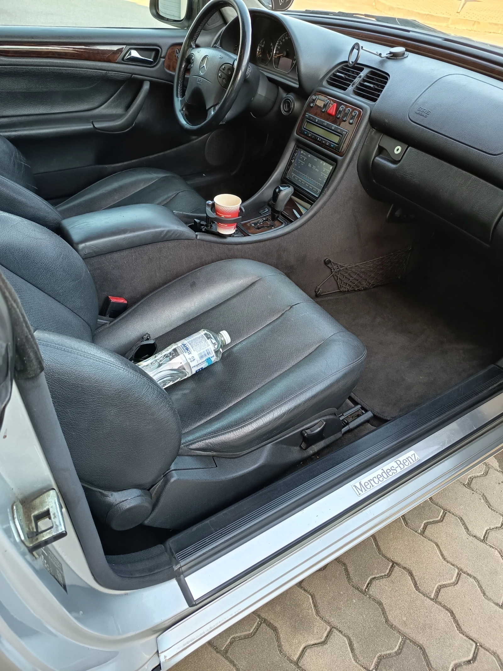 Mercedes-Benz CLK Газ.авт.нави кожа, снимка 10 - Автомобили и джипове - 55544832