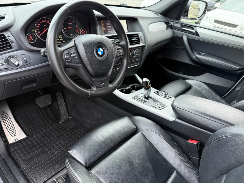 BMW X3 3.0d M-PACK* KEYLESS* XENON* NAVI* КОЖА* ПОДГРЕВ* , снимка 11 - Автомобили и джипове - 52557746