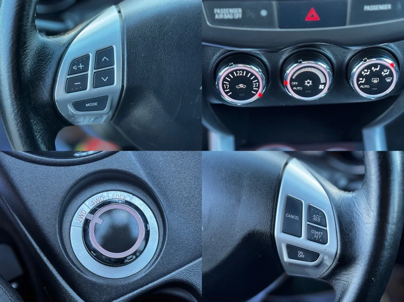 Mitsubishi ASX 1.8DID/4x4/ИТАЛИЯ, снимка 16 - Автомобили и джипове - 52790982