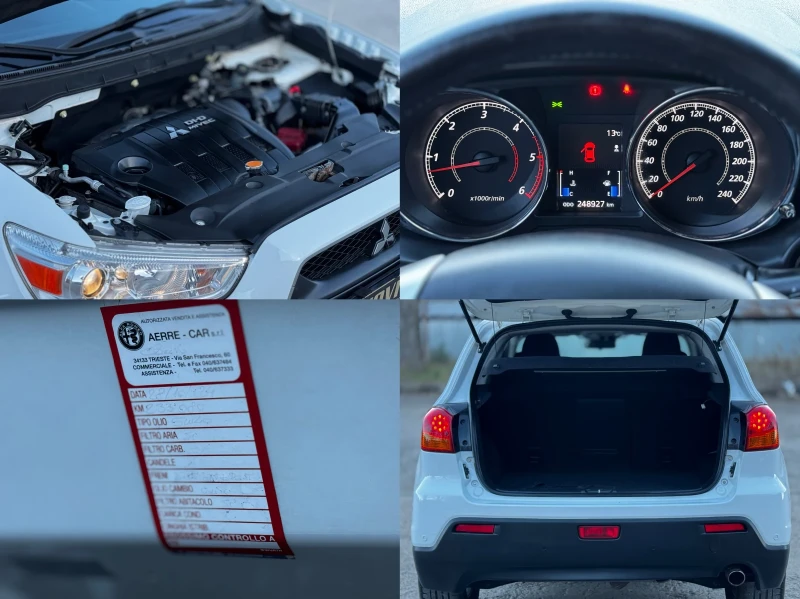 Mitsubishi ASX 1.8DID/4x4/ИТАЛИЯ, снимка 17 - Автомобили и джипове - 52790982