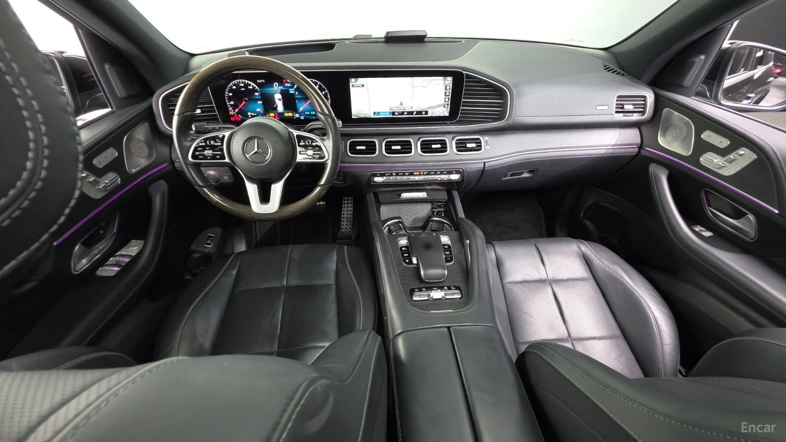 Mercedes-Benz GLS580 4MATIC* КОЖА* ПОДГРЕВ* ОБДУХВ* BURMASTER* PANO* 36, снимка 7 - Автомобили и джипове - 55421272