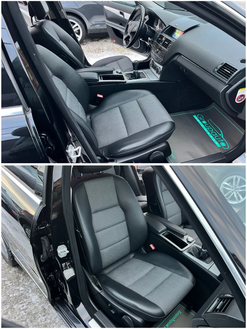 Mercedes-Benz C 180 1, 8i-156k.c/KOMPRESSOR/МУЛТИМЕДИЯ/КОЖА/ПОДГРЕВ!!!, снимка 11 - Автомобили и джипове - 52898235