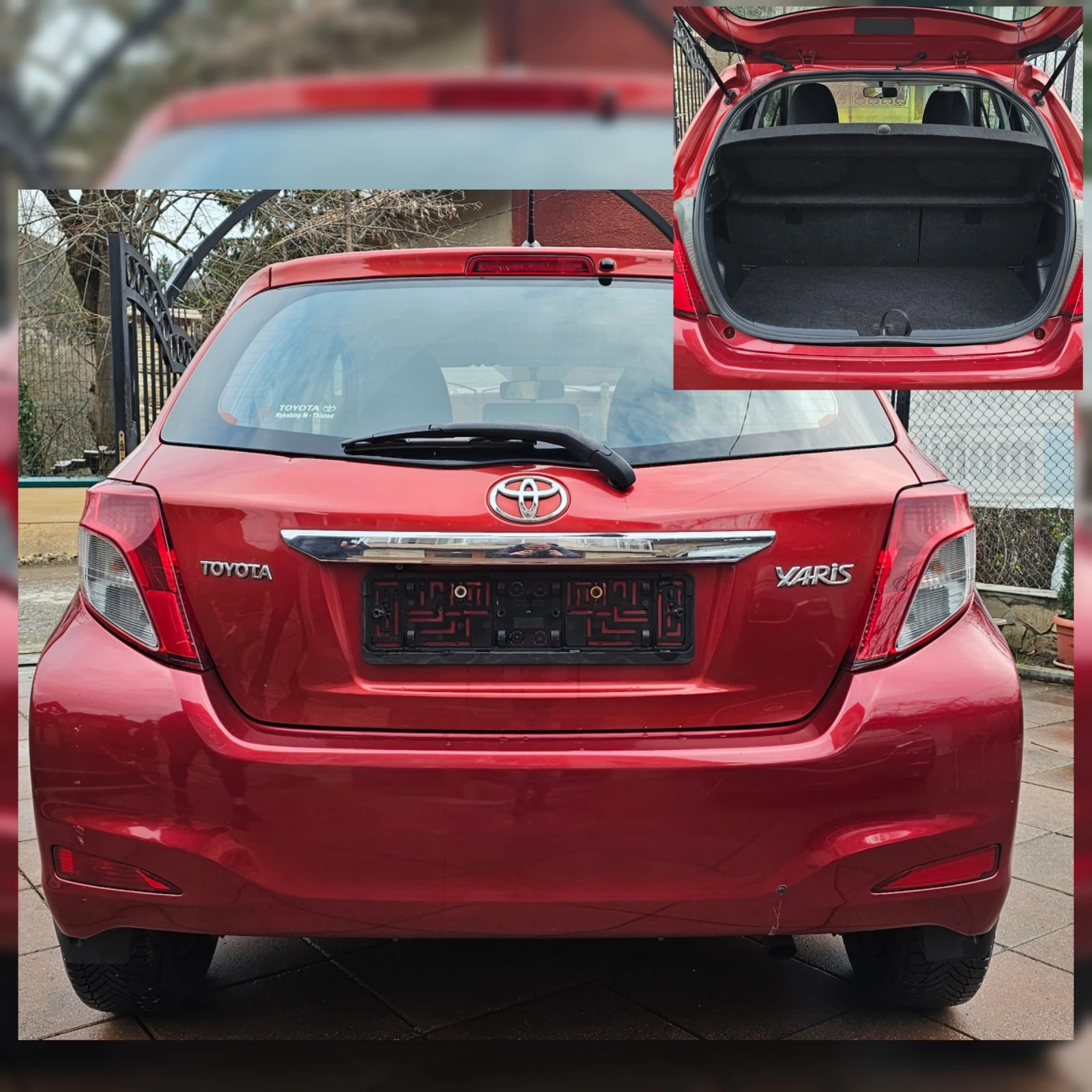 Toyota Yaris 1.4 D4D / ПОДГРЕВ СЕДАЛКИ /КАМЕРА/НАВИГАЦИЯ, снимка 7 - Автомобили и джипове - 54033636