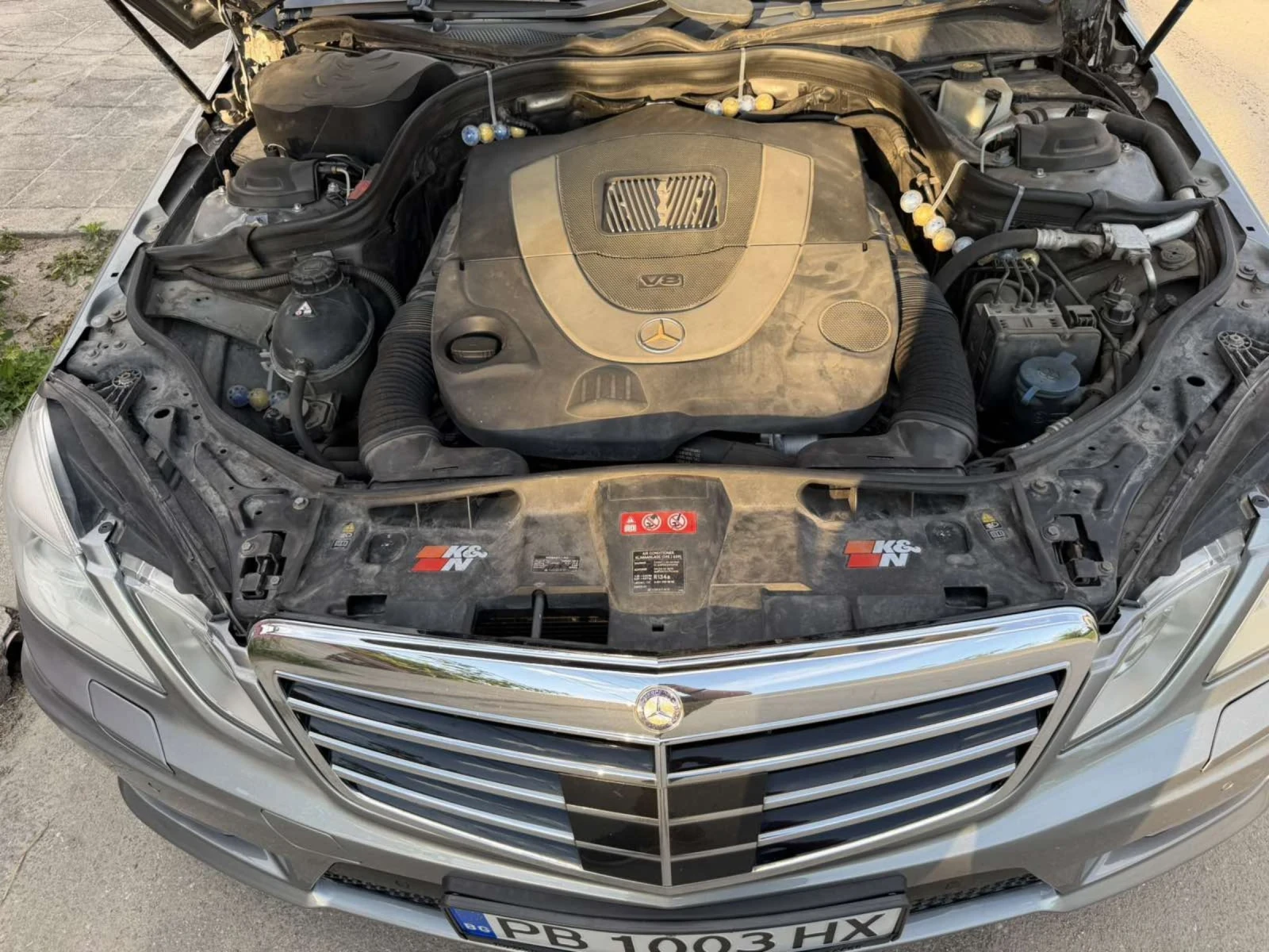 Mercedes-Benz E 500 AMG DISTRONIC 4MATIC KEYLESS GO FULL FULL, снимка 12 - Автомобили и джипове - 54416815
