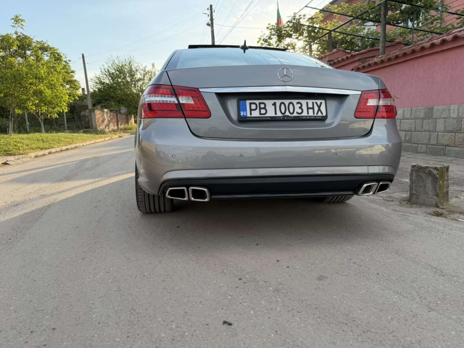 Mercedes-Benz E 500 AMG DISTRONIC 4MATIC KEYLESS GO FULL FULL, снимка 4 - Автомобили и джипове - 54416815